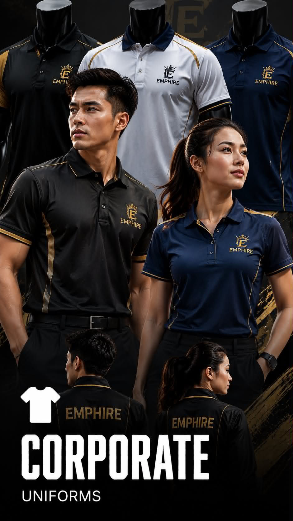 EMPHIRE corporate polo shirt