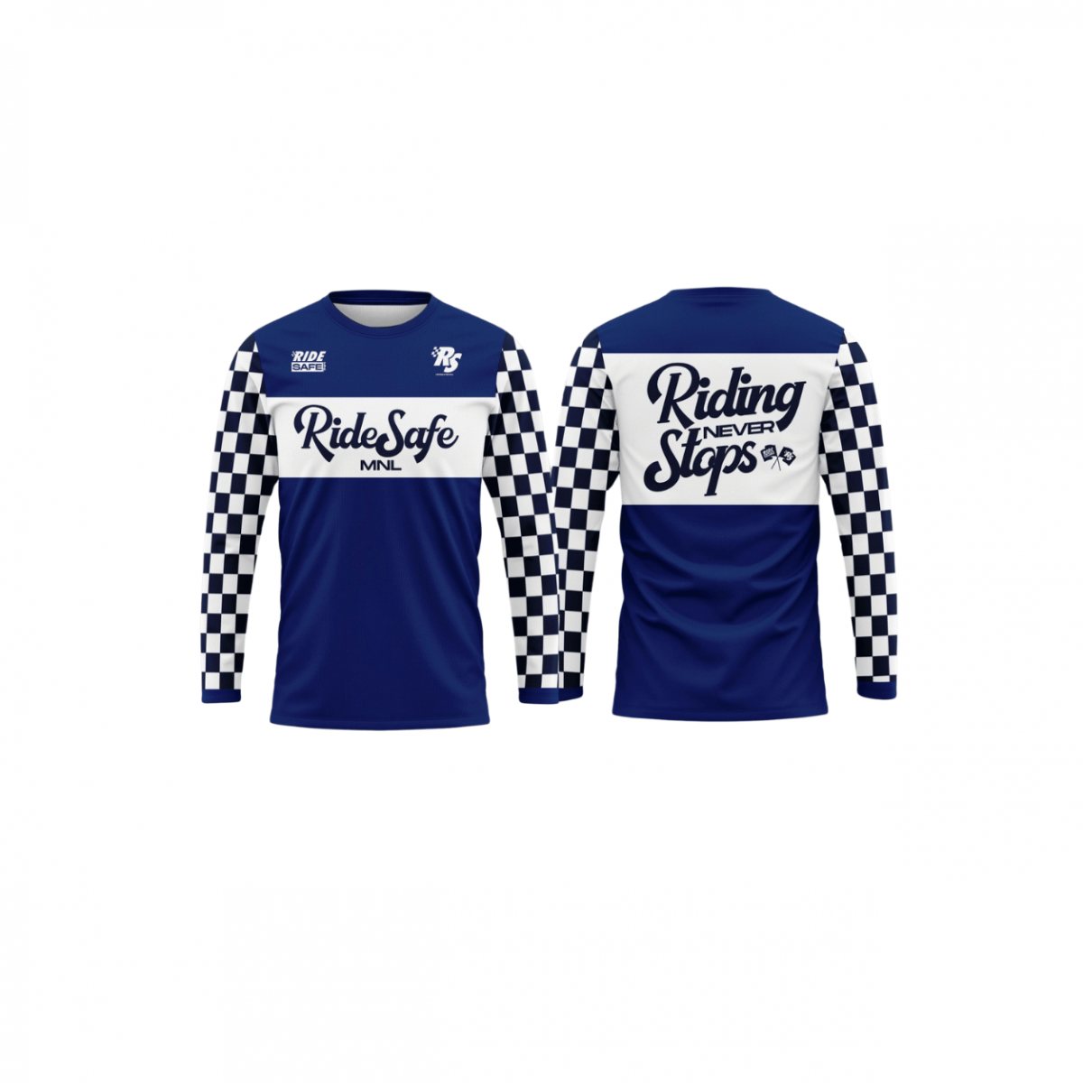 Ride Safe MNL Never Stops Riding Jersey