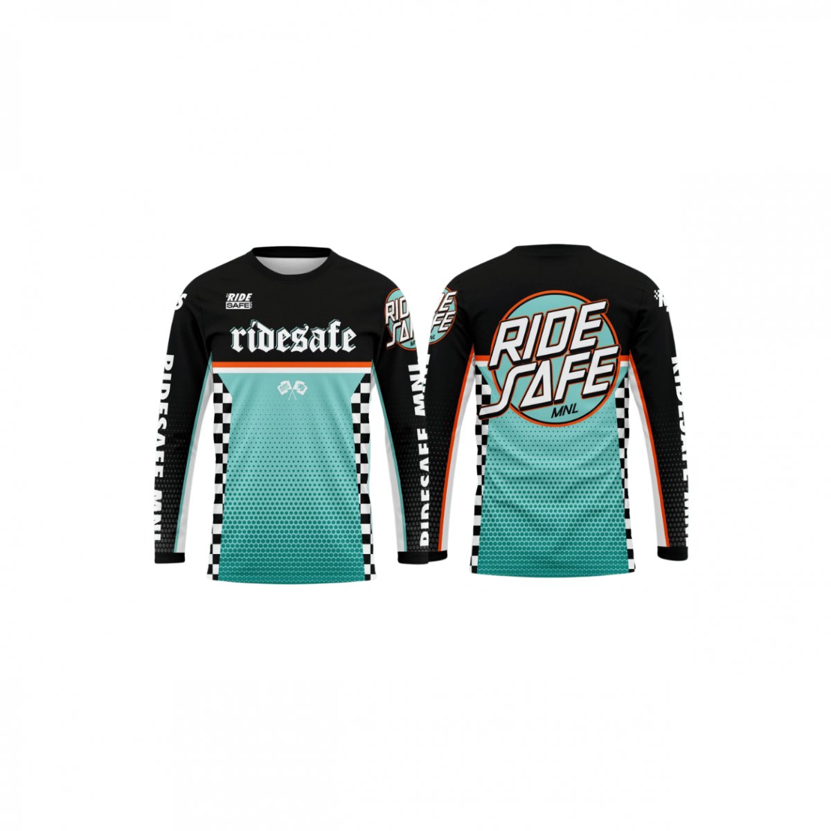 Ride Safe MNL Retro Circuit Riding Jersey