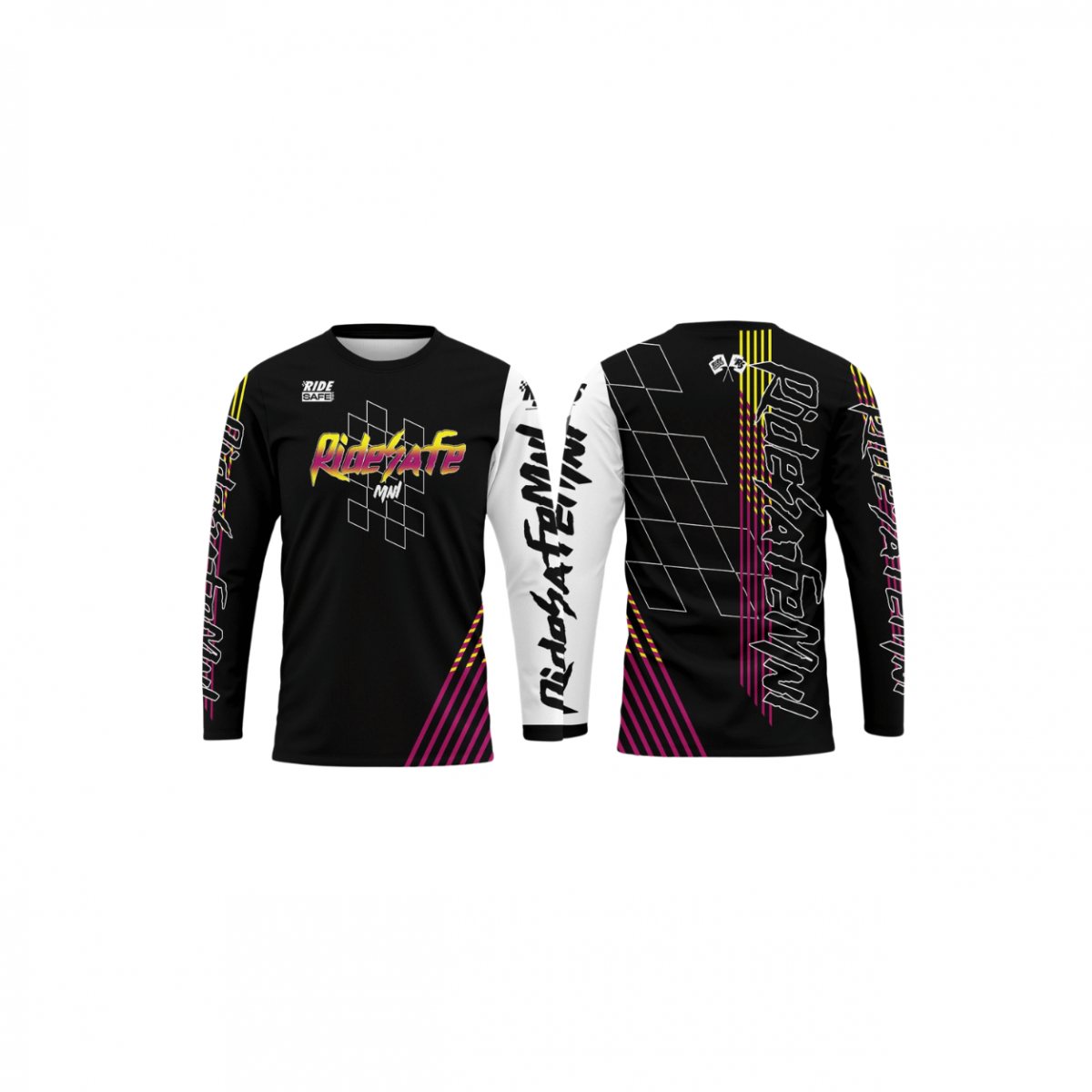 Ride Safe MNL Neon Rush Riding Jersey