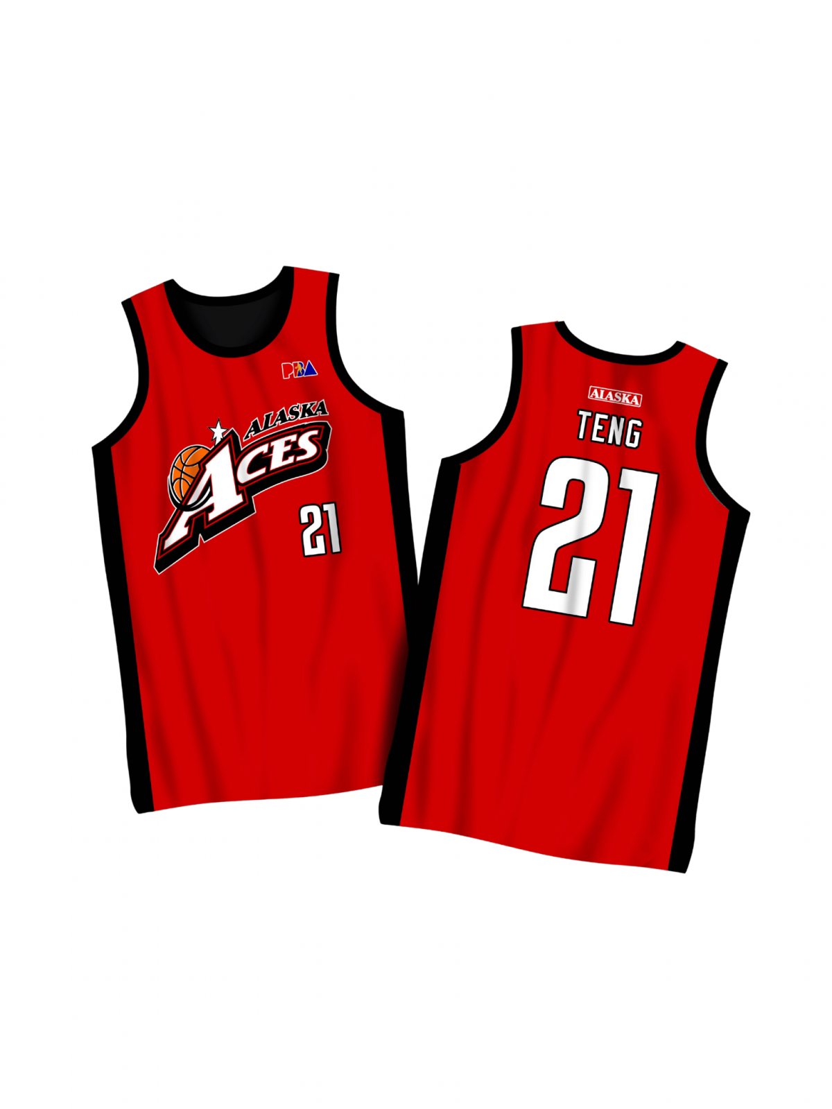 PBA Retro Alaska Aces - Classic Red